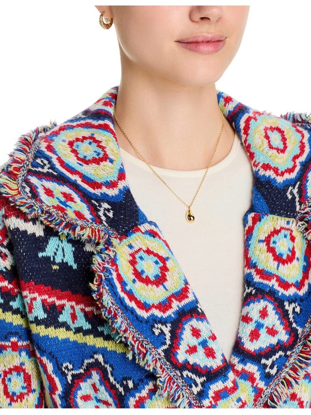 FARM Rio Ainika Knit Cardigan Sweater, Size M, NWT - Picture 5 of 16